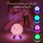 Veilleuse musicale avec port USB Tunes la Petite Pieuvre couleur changeante