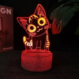 Lampe Chat Veilleuse