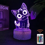 Lampe Chat Veilleuse