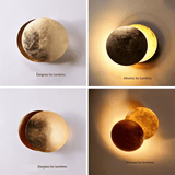 Applique Murale Éclipse, Design Nordique Vintage