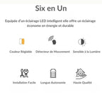 Veilleuse avec detection de mouvement