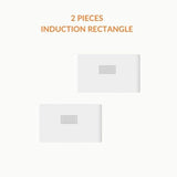 Veilleuse chambre Induction rectangle  Lumino 2 ou 4 pièces Induction Rectangle - 2 Pièces