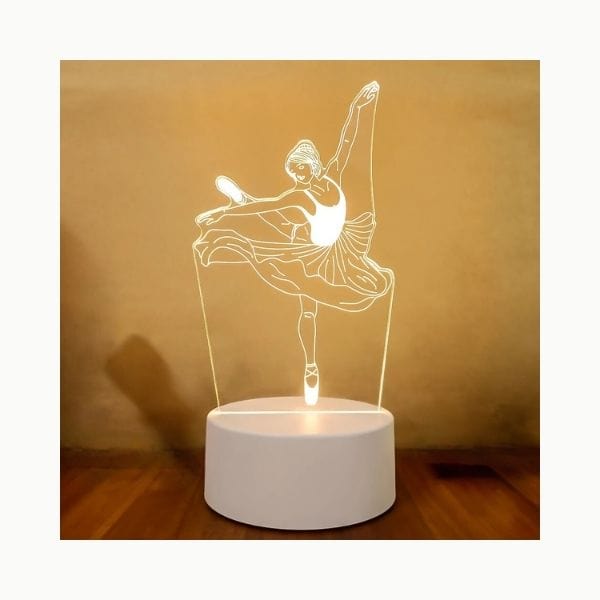 Veilleuse enfant USB Ballerine