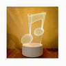 Veilleuse enfant USB Note de Musique
