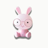 Veilleuse Lapin Lunette Rose