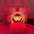 Veilleuse Licorne 3D