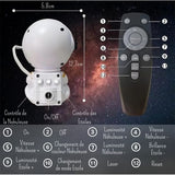 Veilleuse Projecteur Etoile Astro Blanche