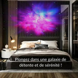 Veilleuse projection etoile plafond Lapin Lune