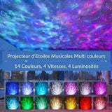 Veilleuse projection musicale Celeste