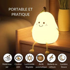 Veilleuse rechargeable nomade Poire